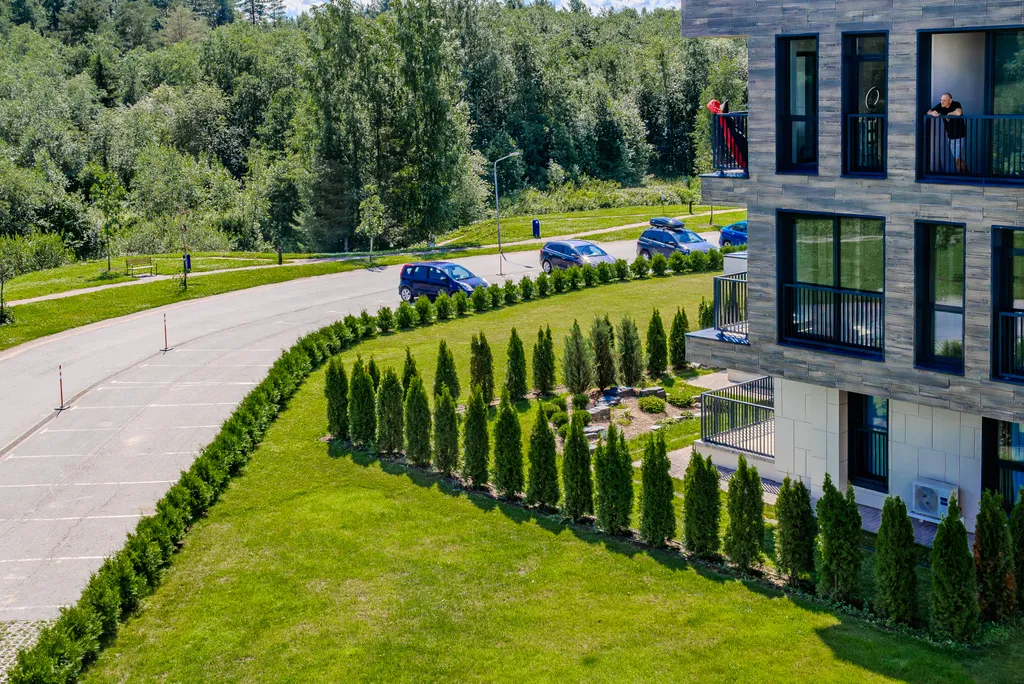 Охтаинн 9-12 с двумя спальнями и видом на лес