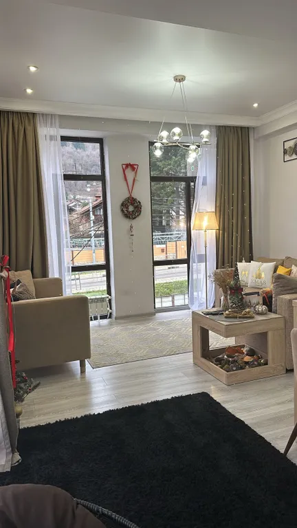 Солнечная стильная студия в горах Красной Поляны