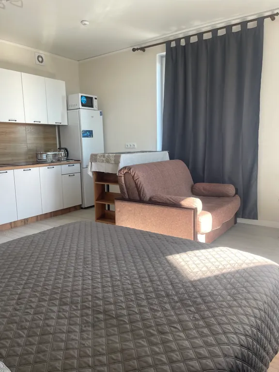 Квартира Квартира Просторная студия в новом ЖК рядом с парками — Пушкин