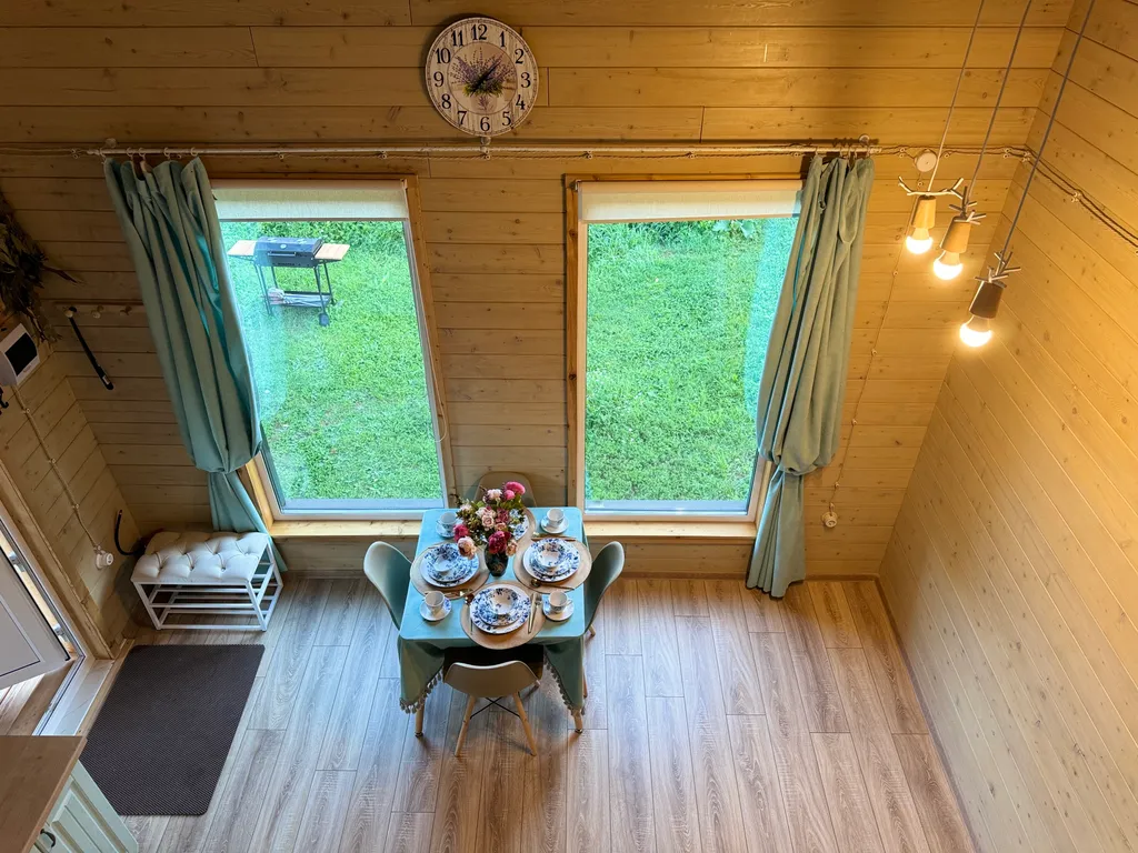 Уютный дом с лофтом