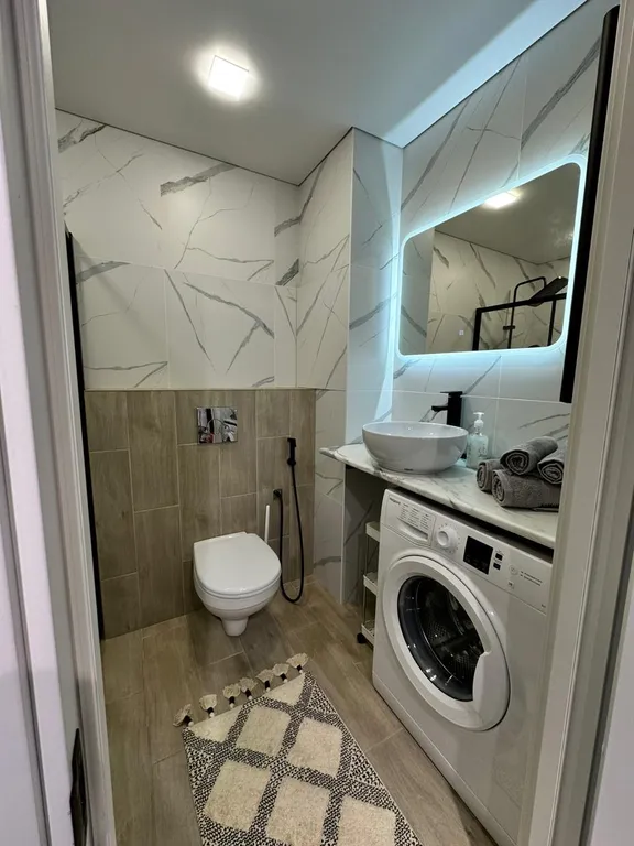 Квартира с дизайнерским ремонтом