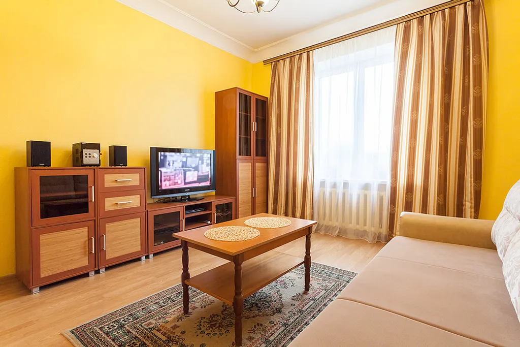 Квартира Двухкомнатная квартира в центре Trusthome с балконом — Минск