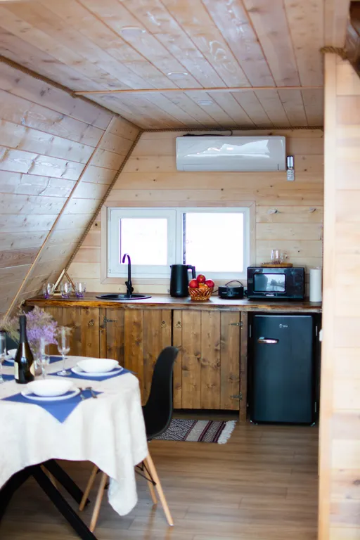 Коттедж Отдых от городской суеты в Адыгеи, домик в лесу А-фрейм — Веселый