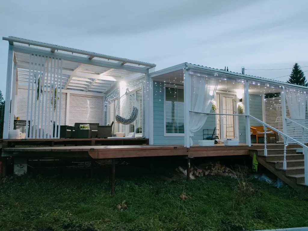 Дом 45m2 — чан, кухня, Wi-Fi