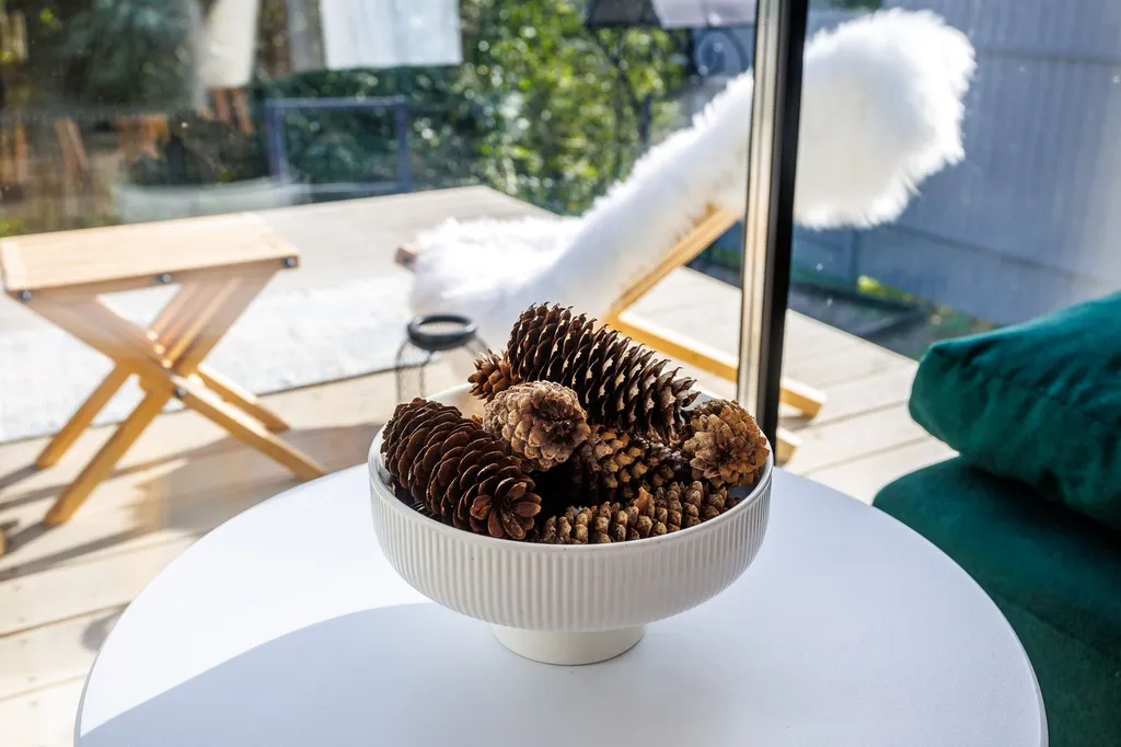 Дом Мая у озера с баней на дровах