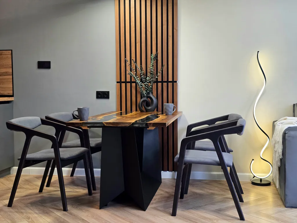 Студия с дизайнерским ремонтом рядом с озером Кара-Кёль