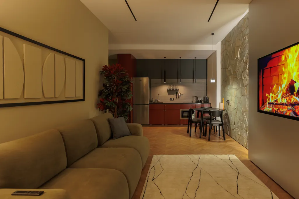 Видовые апартаменты с мастер ванной