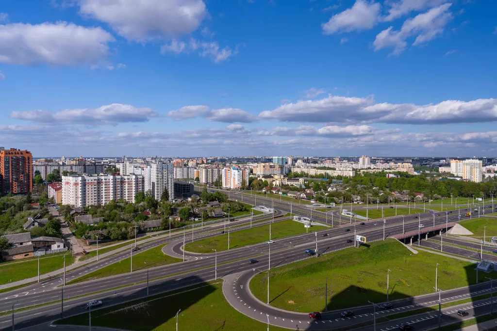 Квартира Апартаменты у метро с панорамными видами на город — Минск