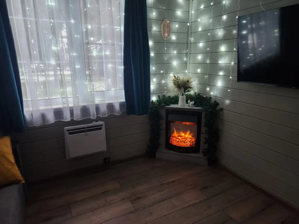 Коттедж Коттедж в Forest House с сауной в лесу — Никулино