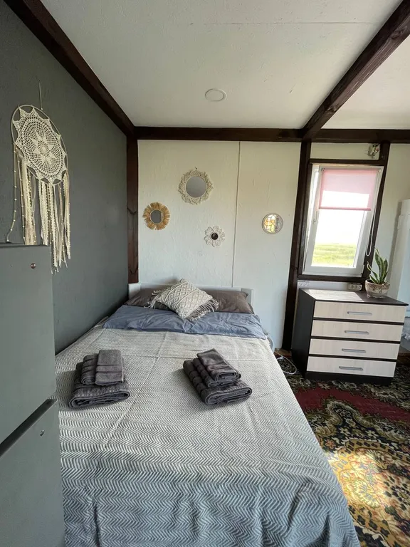 Летний четырехместный домик с верандой