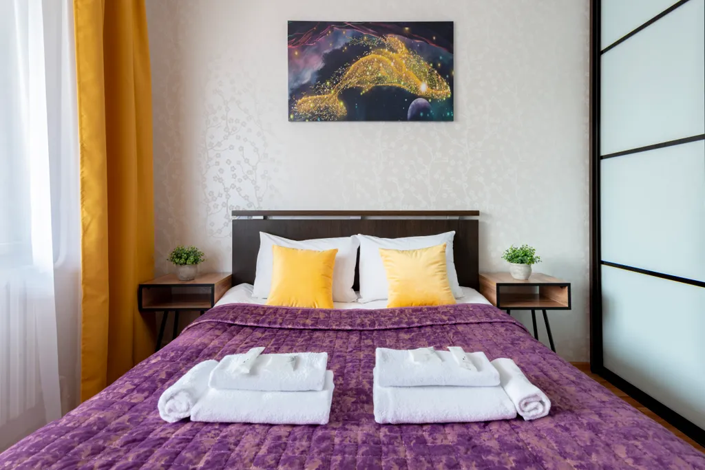 Просторная квартира недалеко от МНТК, с тренажерами, гостиничный сервис