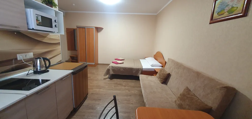 Квартира Уютная квартира-студия на первой береговой линии в центре города — Анапа