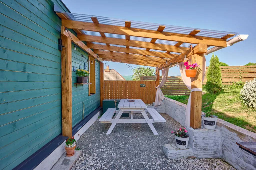 Уютный скандинавский домик в горах Адыгеи