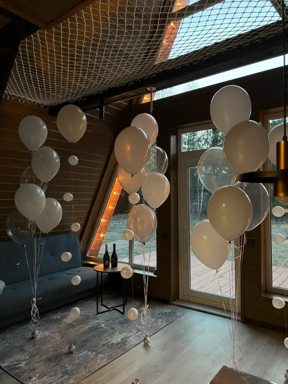 Уютный романтический домик А-фрейм