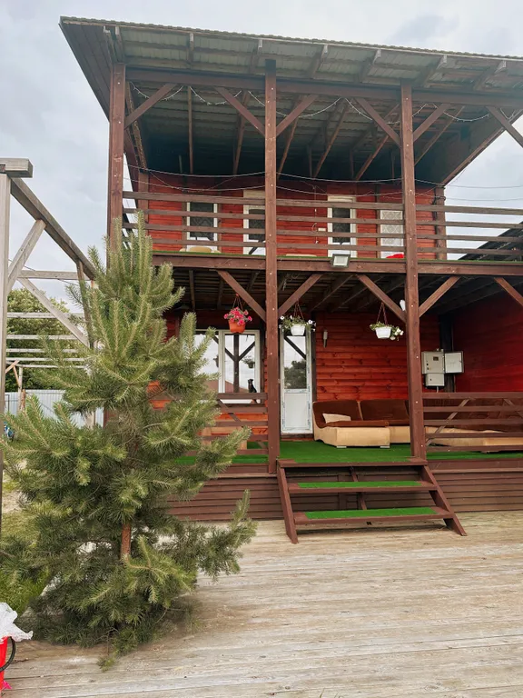 Коттедж Двухэтажный дом на берегу реки Волга — аренда посуточно в Кострома