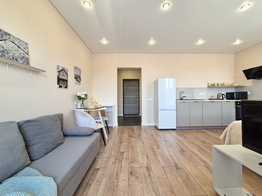 Просторная квартира-студия в Летнем