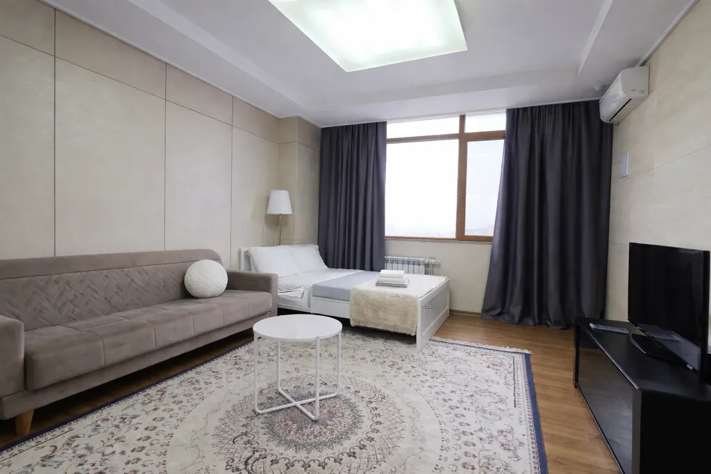 2-комнатная квартира, шикарный вид на мечеть в жк Хайвилл