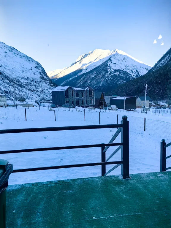 Уютный Barn House у Эльбруса с шикарным видом на Великие Горы Кавказа