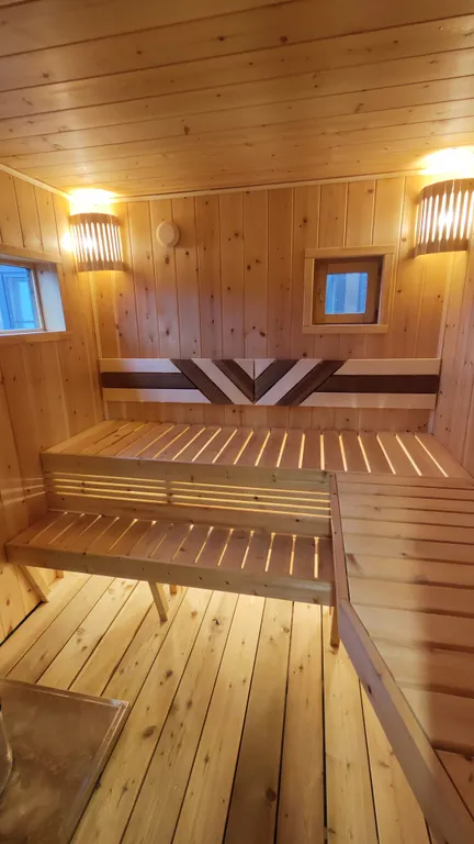 Уютный дом с баней