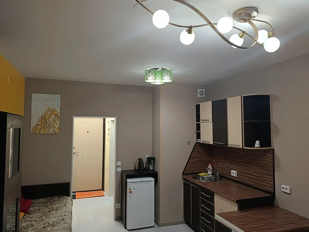 Уютная квартира студия на высоком этаже