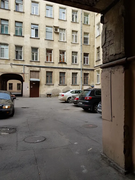 Квартира Квартира Студия на Васильевском острове с собственным душем — Санкт-Петербург
