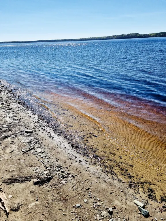 Уютный дом на берегу озера "Прозрачный берег №2"