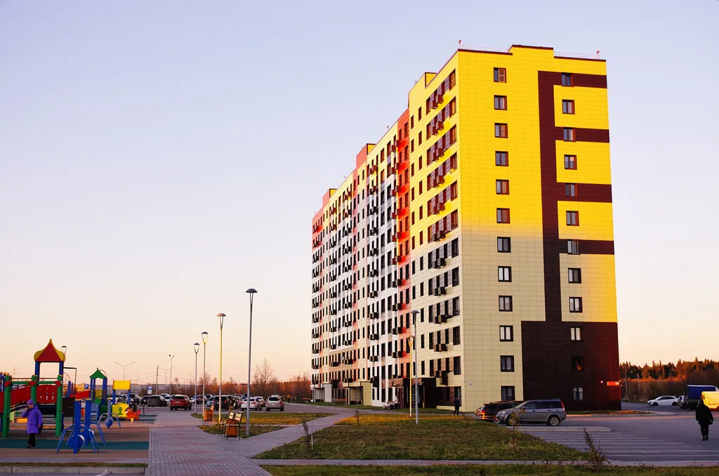 Однокомнатная квартира с шикарными закатами