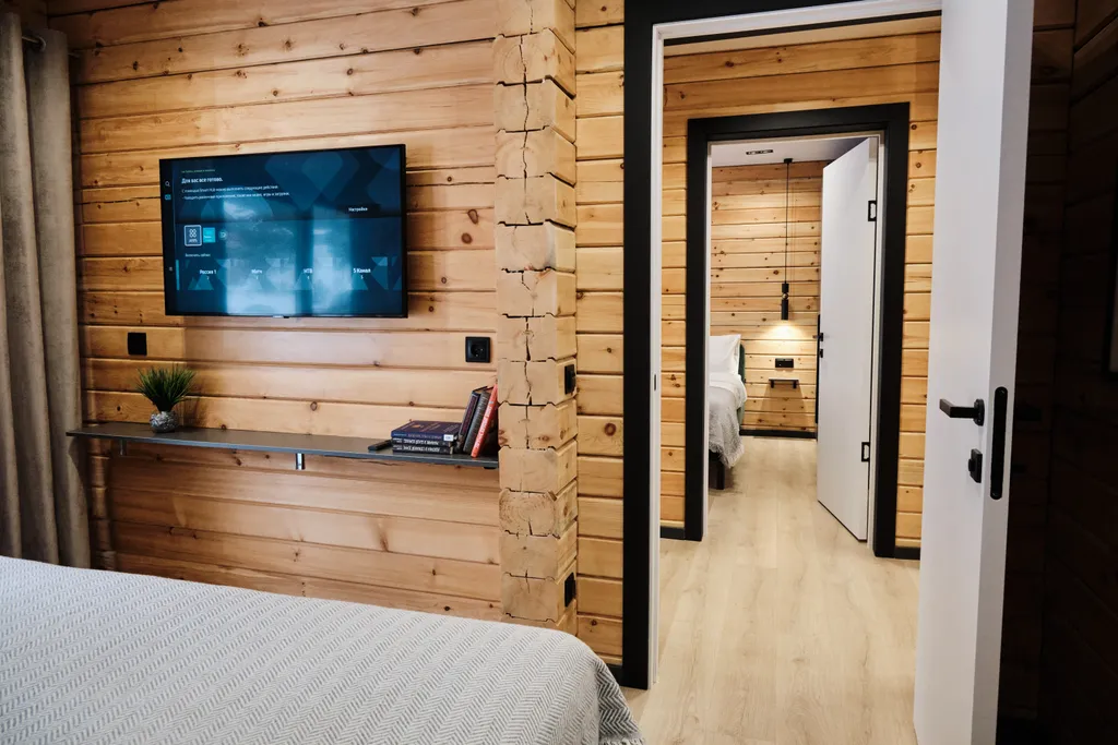 Двухкомнатный дом с сауной