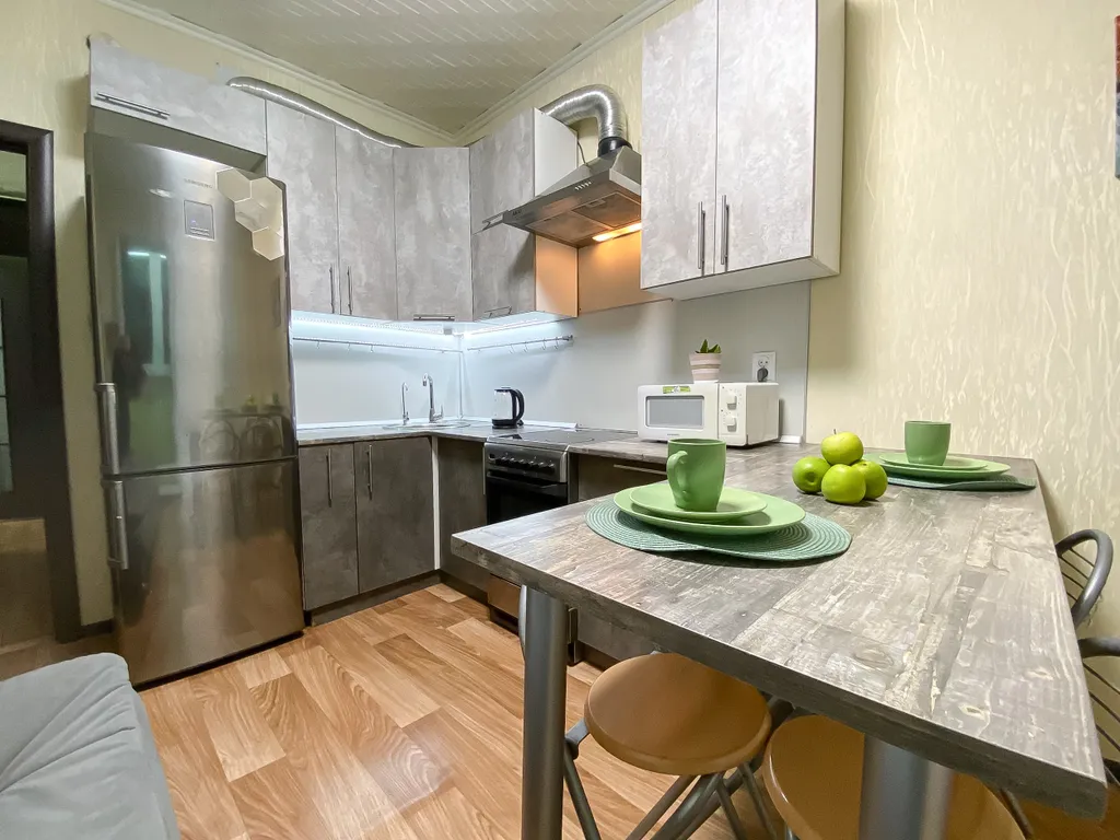 Квартира с видом на город в центре города