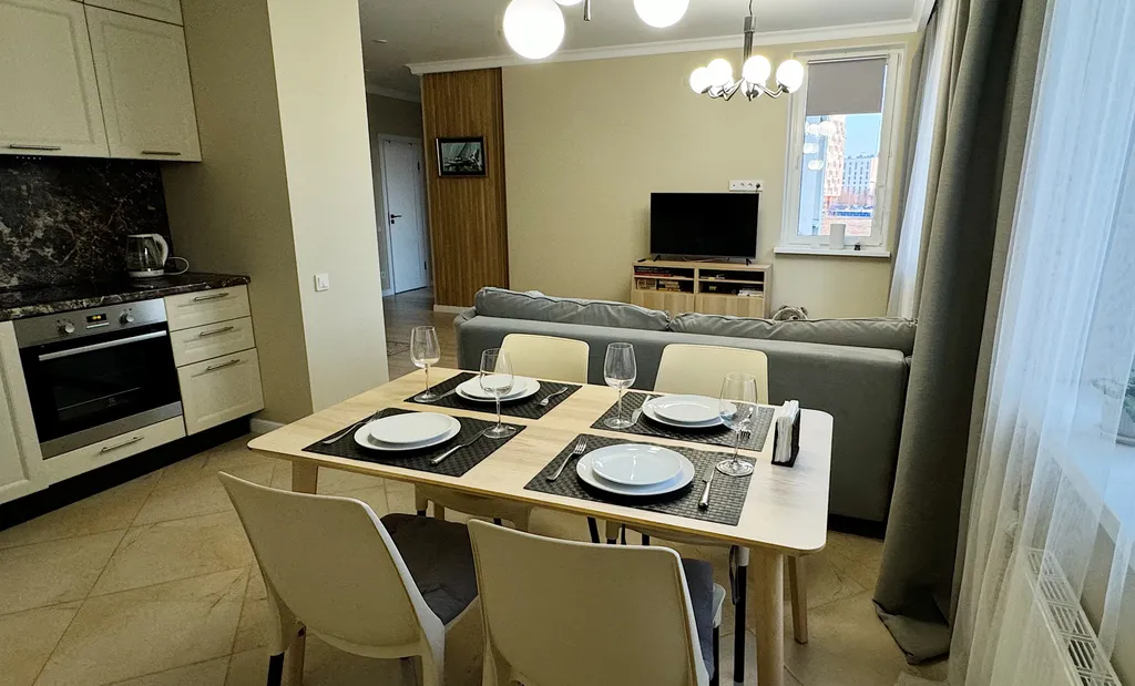 Уютная 2-комнатная квартира в самом живописном ЖК