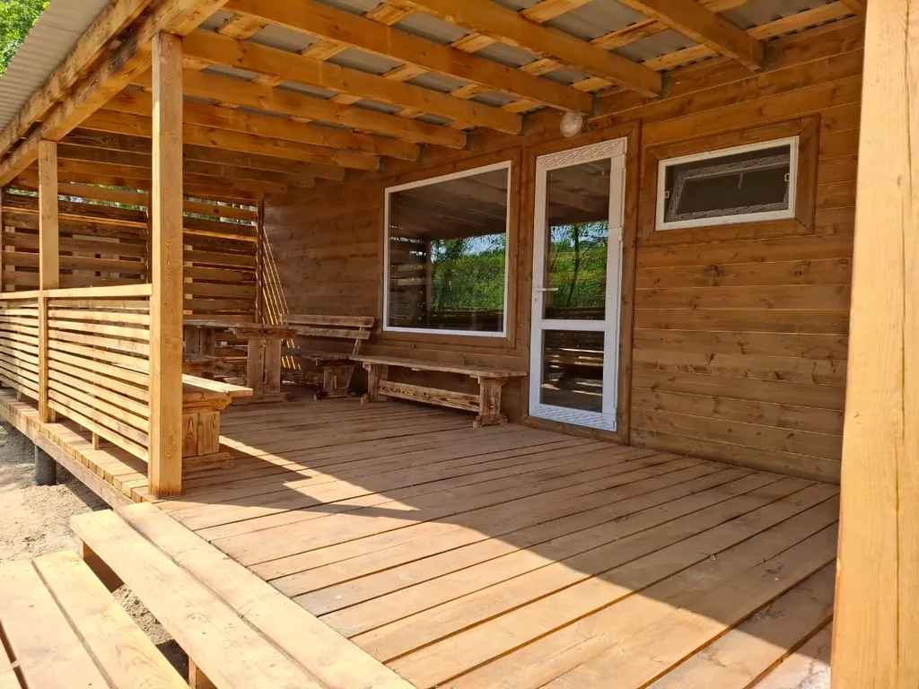 Коттедж Экодом у реки на Диком поле — аренда посуточно в Каширское