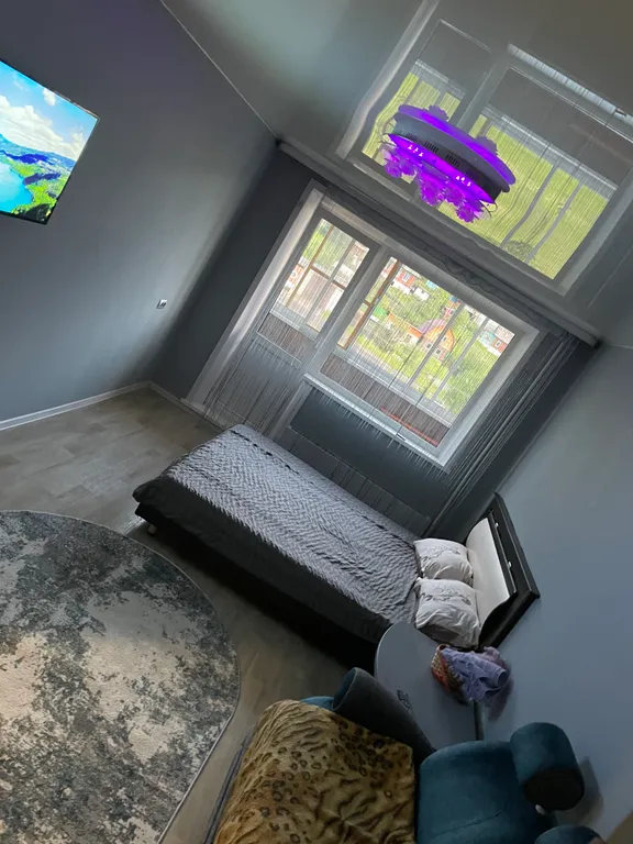 Уютная квартира с видом на гору