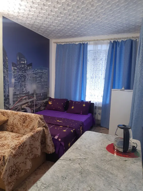 Квартира Студия в мини-гостинице с с/у, душем и кухней в номере для 1-3чел. — аренда посуточно в Вольск