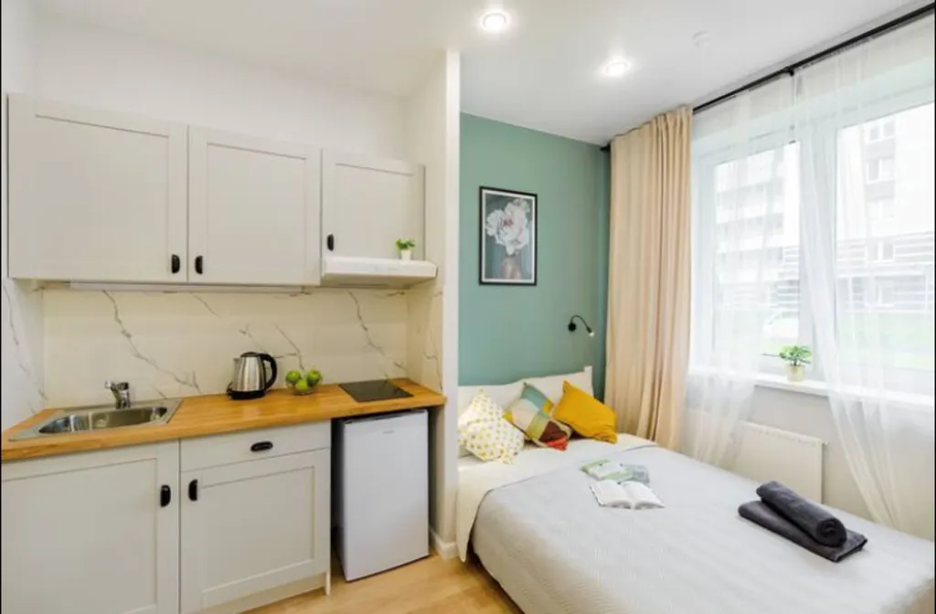 Квартира Квартира Уютная студия Лидо рядом с НИИ — Песочный