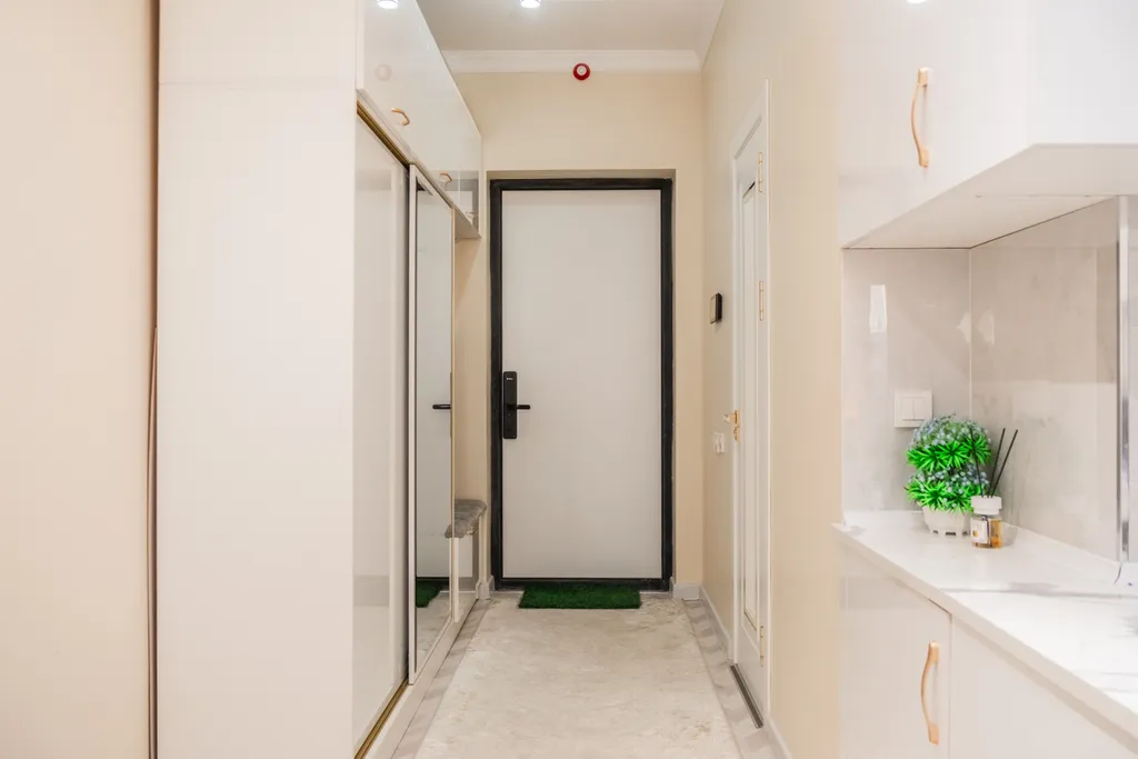 Современная студия с панорамой Tashkent City