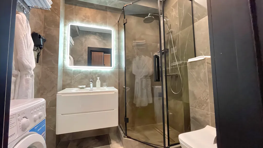 Трёхместный номер с балконом в панорама ачишхо