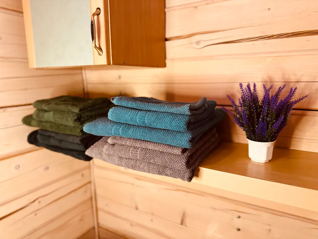 Домик в Горном Алтае с видом на горы