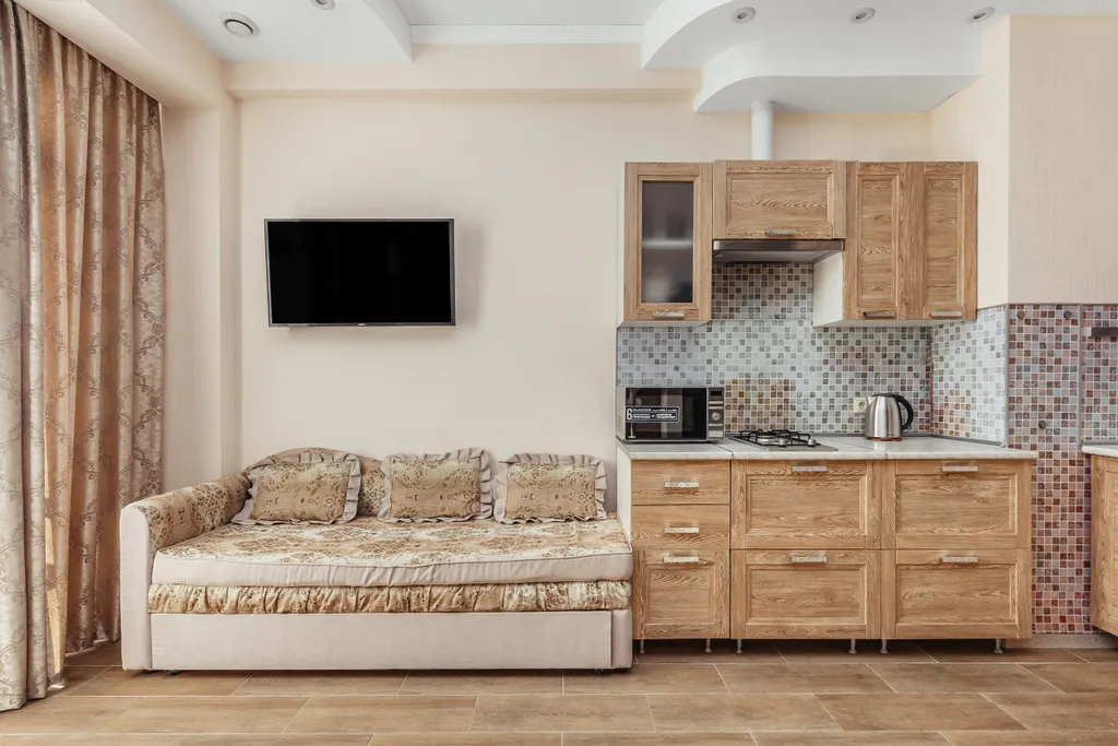 Квартира Квартира Светлая и уютная студия в центральной части Адлера у моря — Адлер