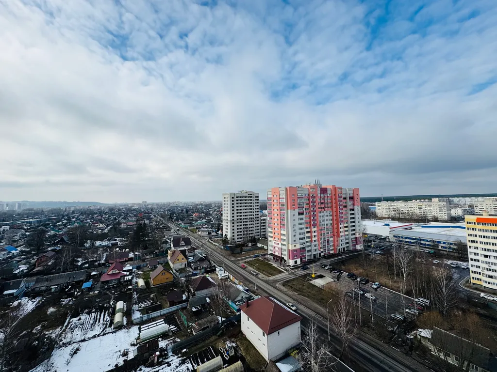 Простор с красивым видом на город