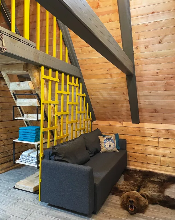 Дом A-frame - формат студии