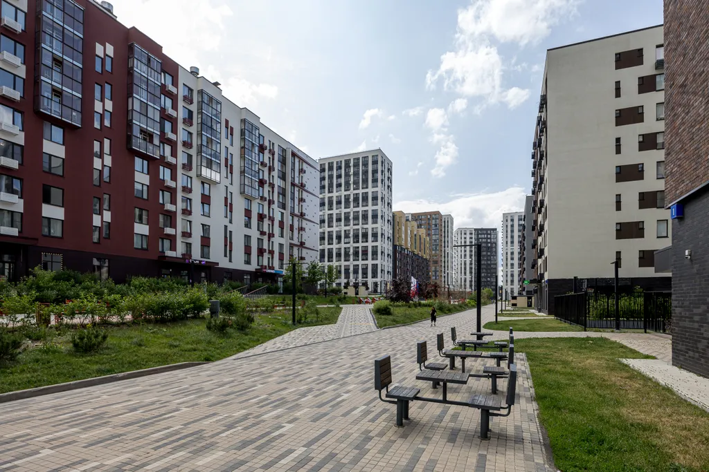 Квартира Квартира Дизайнерская студия в ЖК Испанские кварталы 2 — Москва