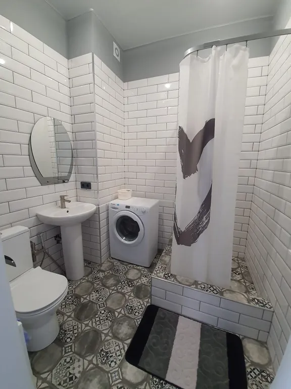 Уютная квартира с видом на розовое озеро