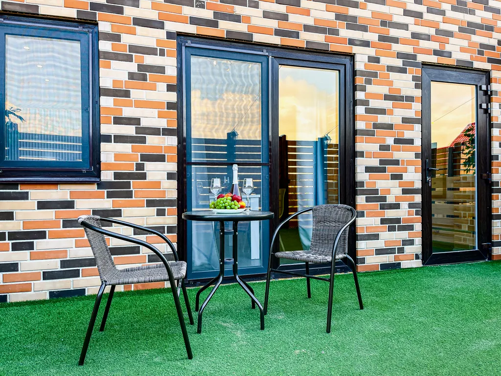 Большие апартаменты с кухней и стиральной машиной на берегу моря