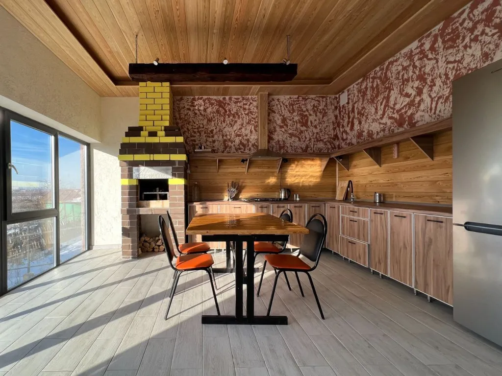 Коттедж с баней, чаном, камином – панорамный вид на Пензу