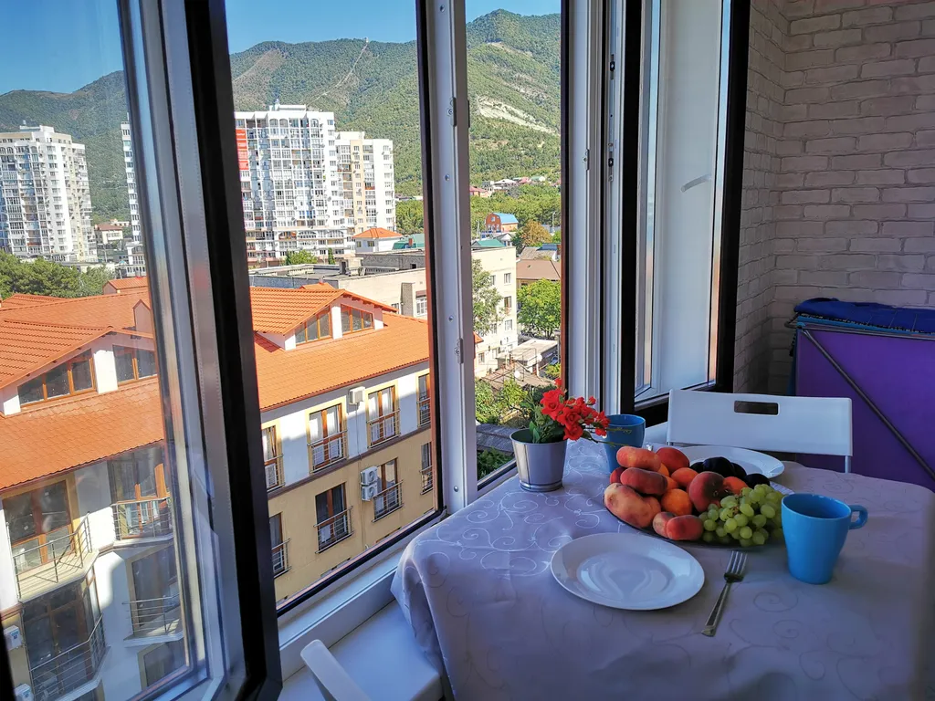 Квартира Уютные апартаменты Paradise с видом на море — Геленджик