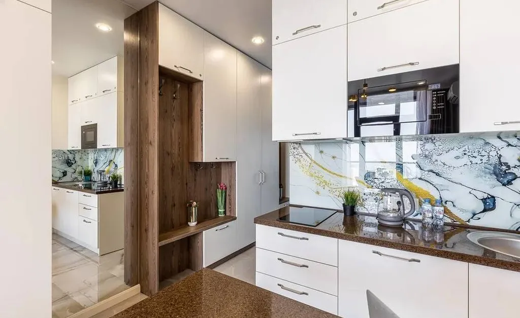 Квартира Квартира Апартамент Sea View Luxe с балконом — Сочи