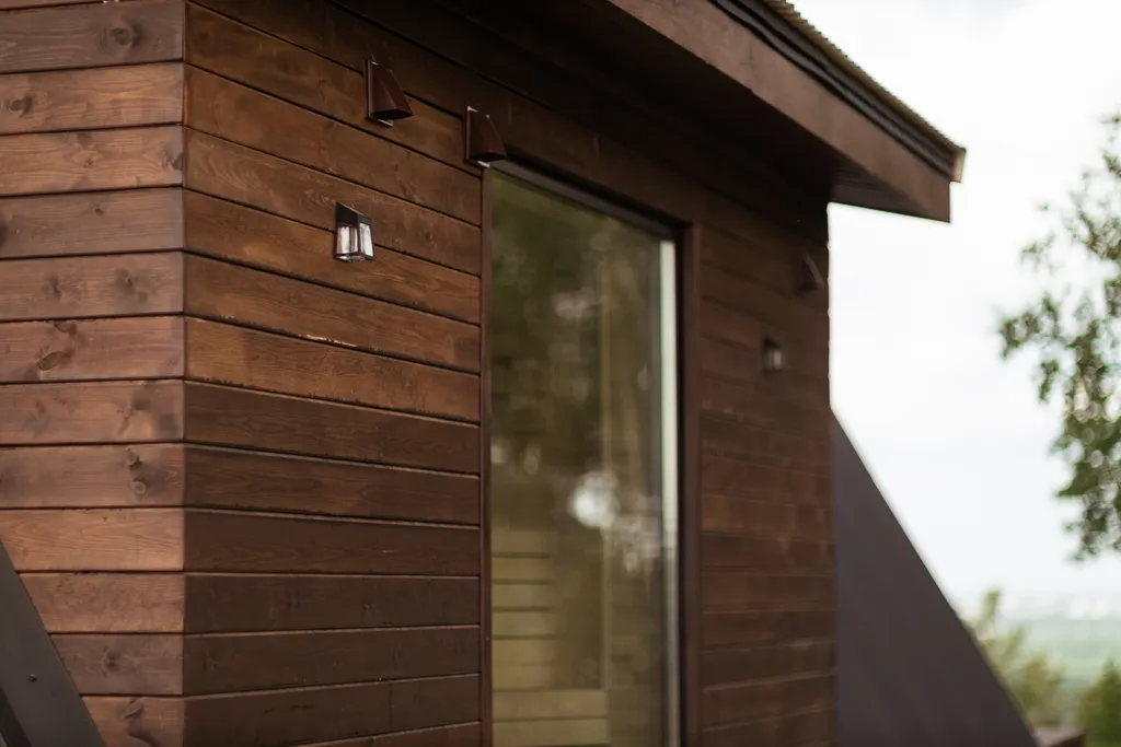 Хабарский треугольник - дом на горе с видом на реку