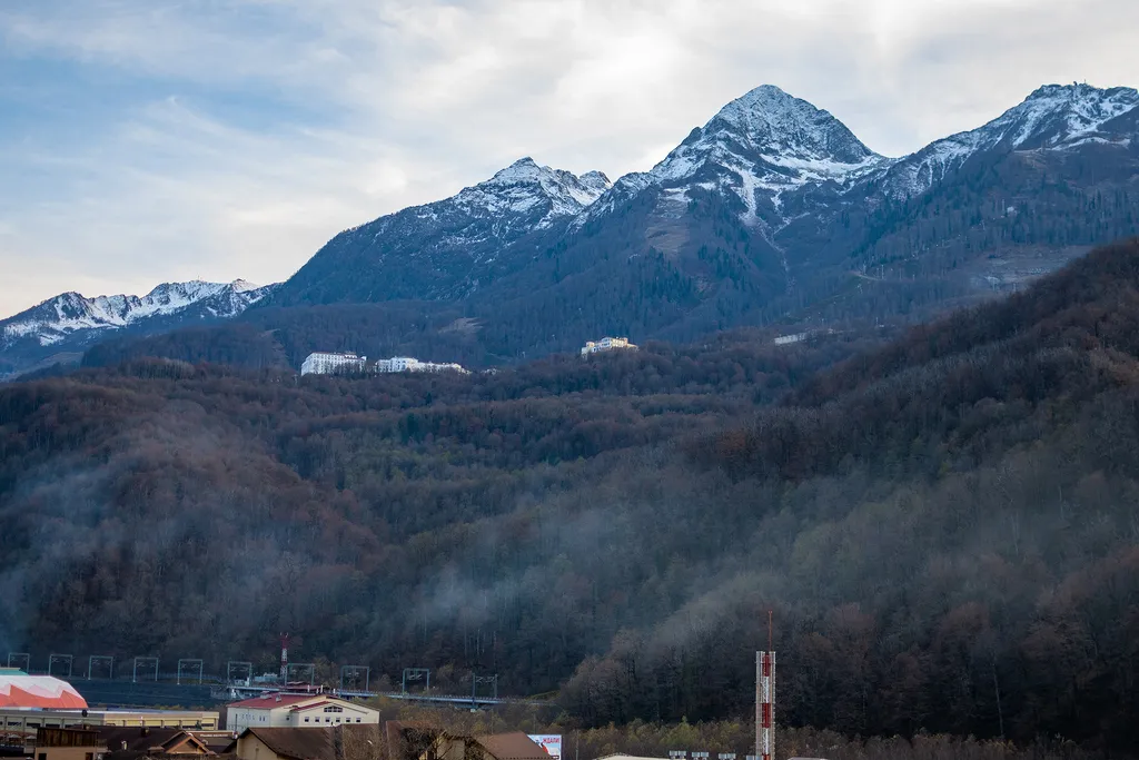 2-ком квартира с видом на горы, балкон и камином Я на Море
