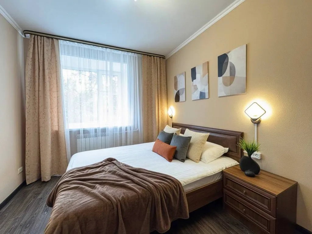 Апартаменты в центре с бесконтактным заездом