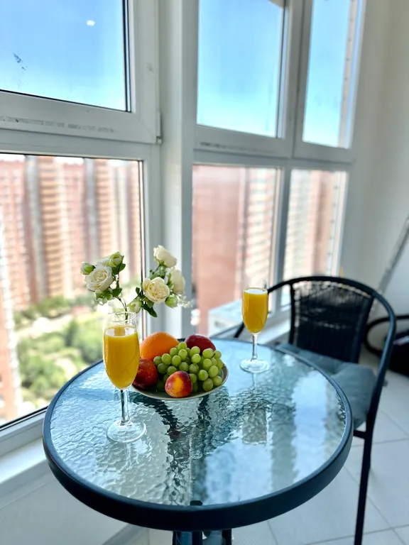 Квартира Квартира Студия с панорамным видом в районе парка Галицкого — Краснодар